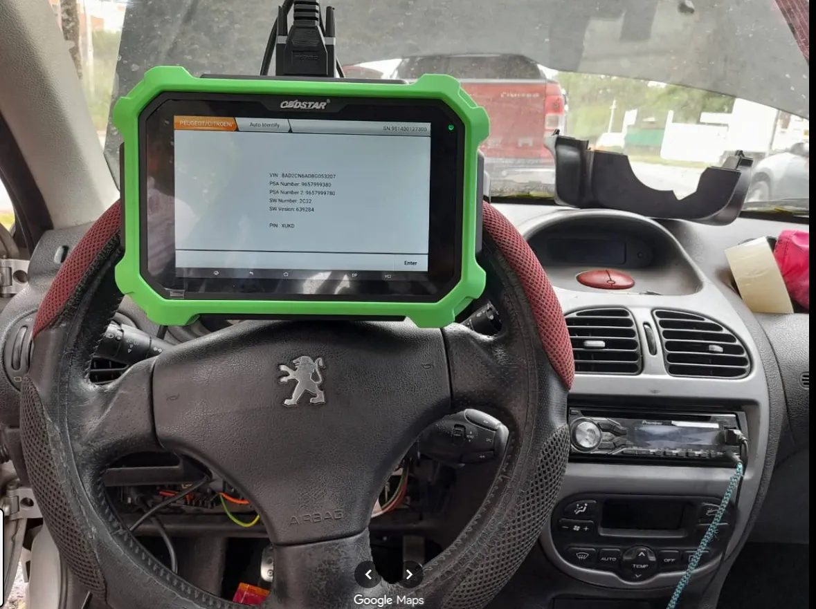 Programación de llave automotriz